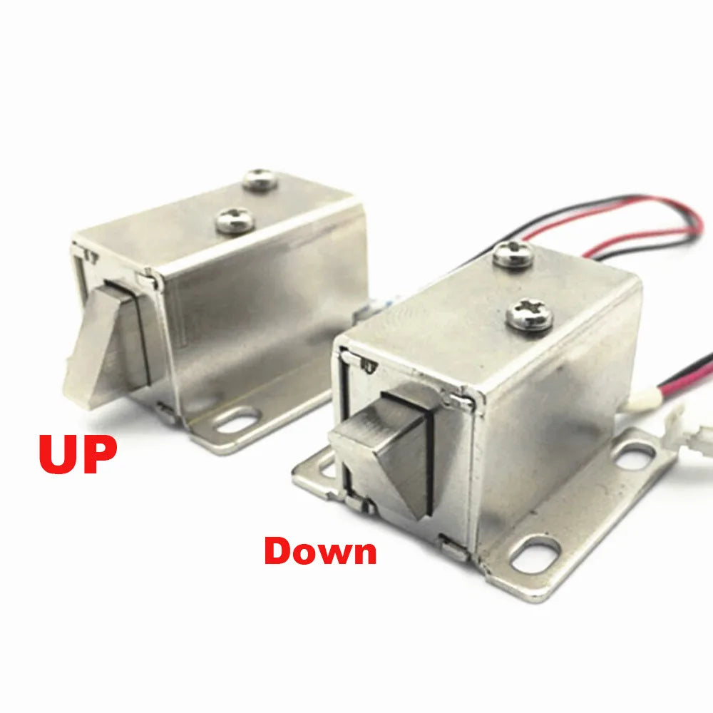Electronic Door Lock Catch Door Gate 12V 0.4A Release Assembly Solenoid Access Control lock