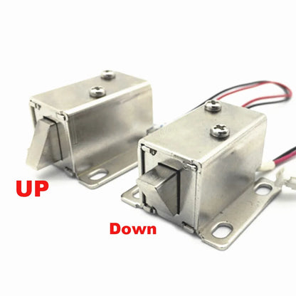 Electronic Door Lock Catch Door Gate 12V 0.4A Release Assembly Solenoid Access Control lock