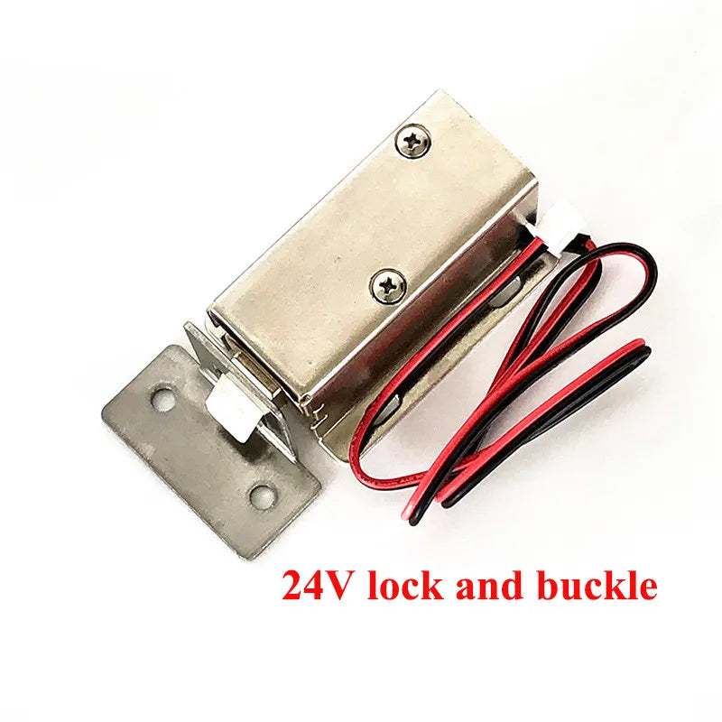 Electronic lock door 12V and 24V locker  optional release assembly electromagnetic  lock electric plug lock