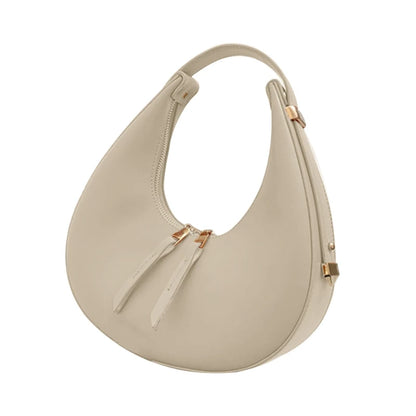 Elegant Crescent Crossbody Bag Underarm Bag Handbag PU Leather Shoulder Bag Messenger Bag Crossbody Bag for Women