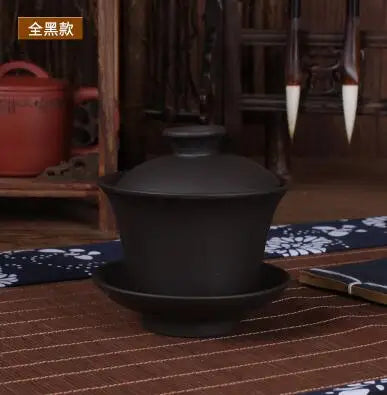Elegant Gaiwan Chinese Tea Mugs, Purple Clay Tureen, Lid Bowl, Saucer, Tea Brew Cup, Yixing Teapot, High Quality, 11 Style