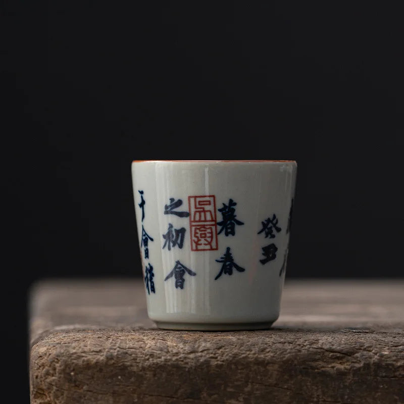 Elegant Porcelain Gaiwan Tea Set with Lid Chinese Lanting Xu Ceramic Tea Pot Tea Tureen Gongfu Sancai Tea Bowl Tea Cup Set
