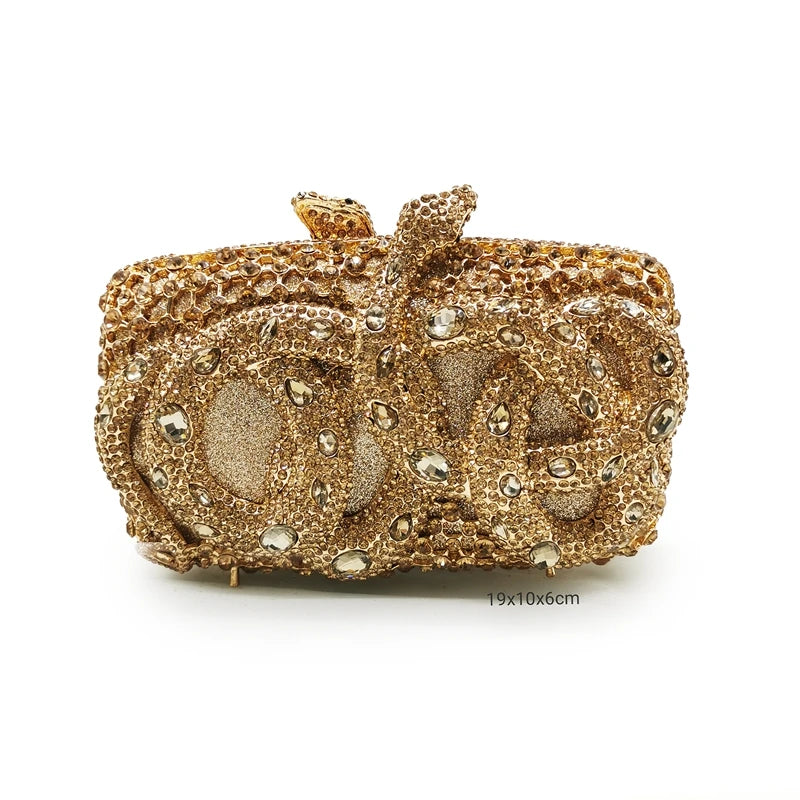 Elegant Red Crystal Bridal Wedding Clutch Bags Luxury Big Rhinestone Women Evening Clutches Bag Ladies Party Dinner Purses