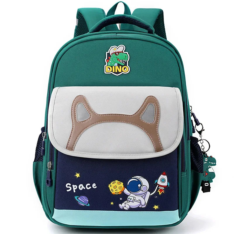Elementary Kindergarten Bookbags with Boys and Grils Lightweight School Backpack Bag Cartoon Waterproof Outdoor Backpack