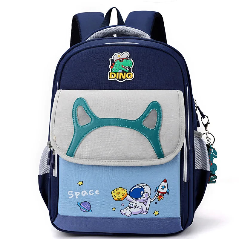 Elementary Kindergarten Bookbags with Boys and Grils Lightweight School Backpack Bag Cartoon Waterproof Outdoor Backpack