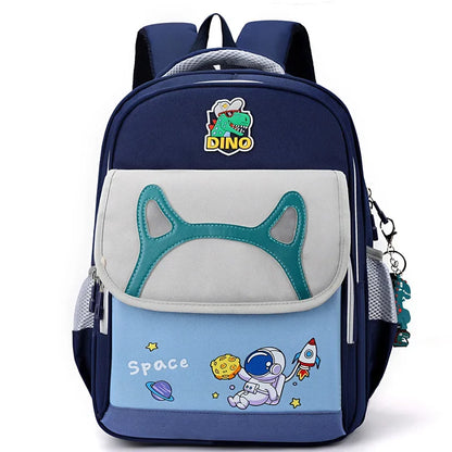 Elementary Kindergarten Bookbags with Boys and Grils Lightweight School Backpack Bag Cartoon Waterproof Outdoor Backpack