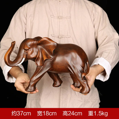 Elephant Ornament Resin Crafts Elephant Home Living Room TV Cabinet Decorations