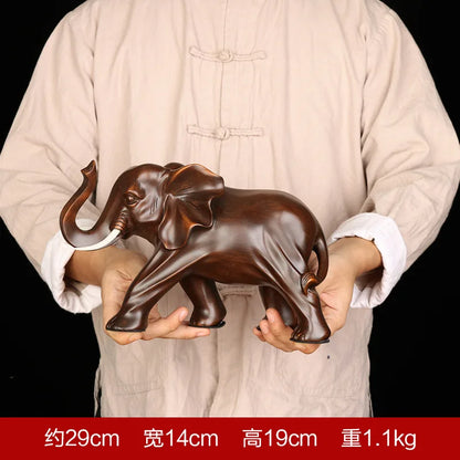 Elephant Ornament Resin Crafts Elephant Home Living Room TV Cabinet Decorations