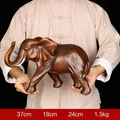 Elephant Ornament Resin Crafts Elephant Home Living Room TV Cabinet Decorations