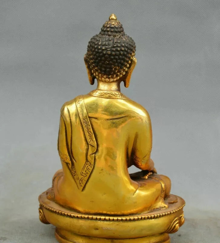 Estatua de bronce de Buda Tathagata, Amitabha Sakyamuni, Bodhisattva, guanyin