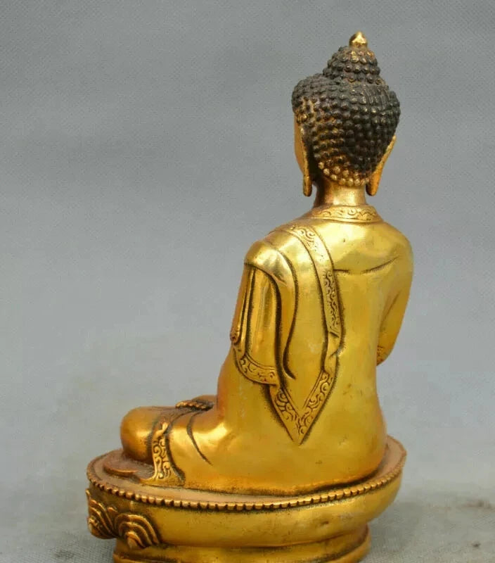 Estatua de bronce de Buda Tathagata, Amitabha Sakyamuni, Bodhisattva, guanyin