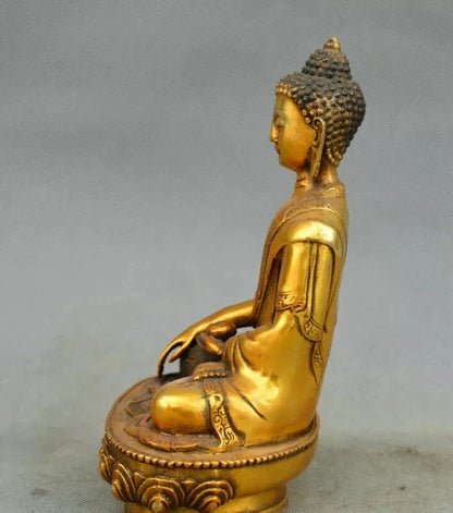 Estatua de bronce de Buda Tathagata, Amitabha Sakyamuni, Bodhisattva, guanyin