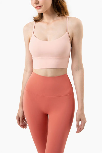 European American bra Y-shaped vest gathering suspender fitness bra for women