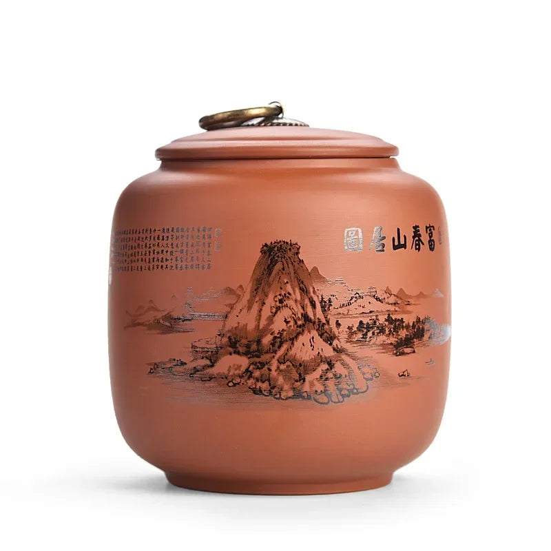 European Ceramic Tea Pot Ice Cracked Glaze Decor Seal Storage Jar with Lid Modern Living Room Desktop Candy Jars Home Decoration