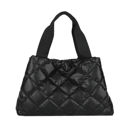 European and American Style Glossy Embroidery Rhombus Bubble Women's Bag Shoulder Handbag Luxury Designer Handbag for Women