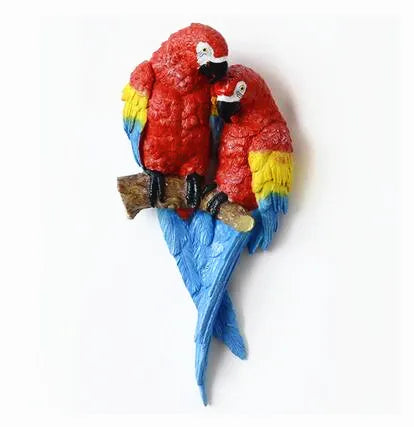 European bucolic three-dimensional parrot wall decoration wall decoration resin crafts creative metope adornment household wall