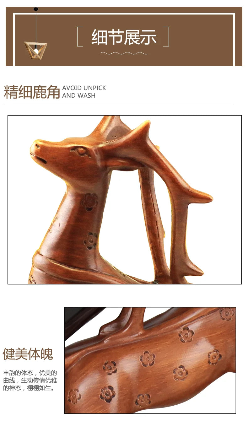 European modern Modern living room TV cabinet decoration wine cabinet sika deer wine holder Home decoration