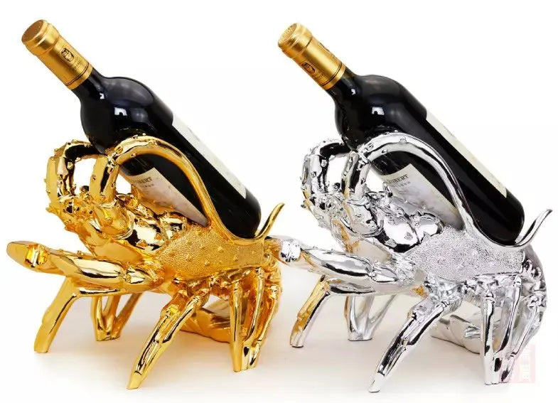 European modern wine wedding present household items furnishing articles lobster decorations  wine rack barware