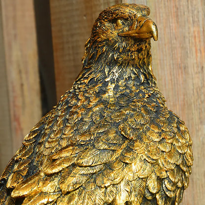 European style Eagle outdoor garden decorative statue Resin art sculpture Home living room, office, garden animal statue