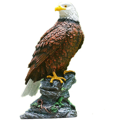 European style Eagle outdoor garden decorative statue Resin art sculpture Home living room, office, garden animal statue
