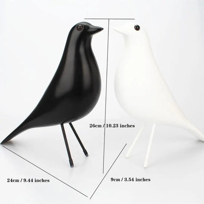 European-style simulation dove decorative statue Resin art sculpture Home living room bedroom decoration Garden animal ornaments