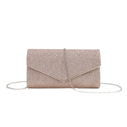 Evening Bag Lady Purse Wedding Clutches Handbag Champagne/Black/Red/Gold/Silver