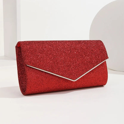Evening Bag Lady Purse Wedding Clutches Handbag Champagne/Black/Red/Gold/Silver