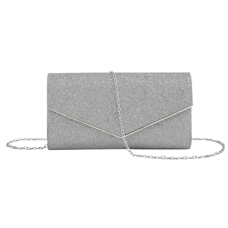 Evening Bag Lady Purse Wedding Clutches Handbag Champagne/Black/Red/Gold/Silver