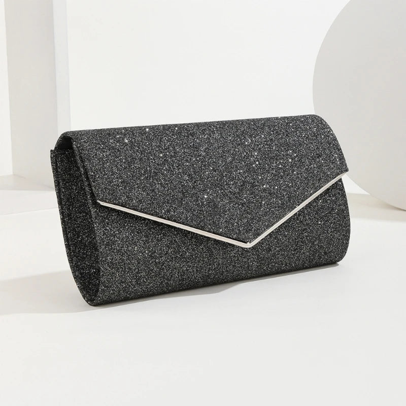 Evening Bag Lady Purse Wedding Clutches Handbag Champagne/Black/Red/Gold/Silver