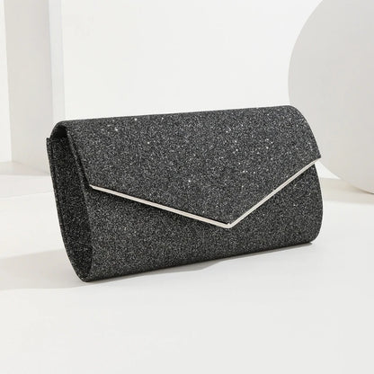 Evening Bag Lady Purse Wedding Clutches Handbag Champagne/Black/Red/Gold/Silver