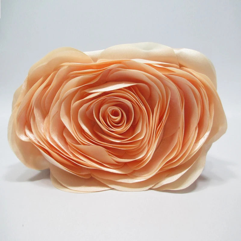 Evening Bag Women Flower Bride Small Purse Full Dress Party Satin Handbag Wedding Chain Lady Clutches High Quality Luxury 2024