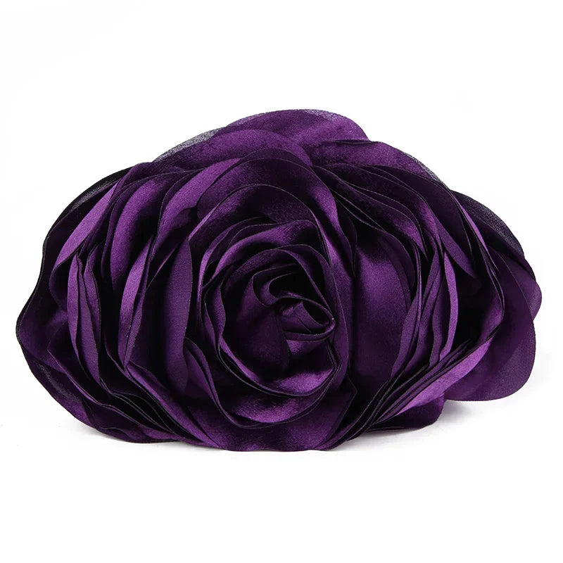 Evening Bag Women Flower Bride Small Purse Full Dress Party Satin Handbag Wedding Chain Lady Clutches High Quality Luxury 2024
