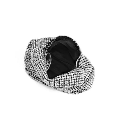 Evening Bag Women's Bag 2024 Spring New Fashion Fashion Diamond Handbag Trend Niche Dumpling Bag Tote Bags for Women