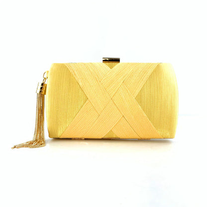 Evening Bags Elegant Shoulder Luxury Designer for Women Trend 2024 Satin Tassel Purses Clutch Bag Small Handbag Crossbody Party