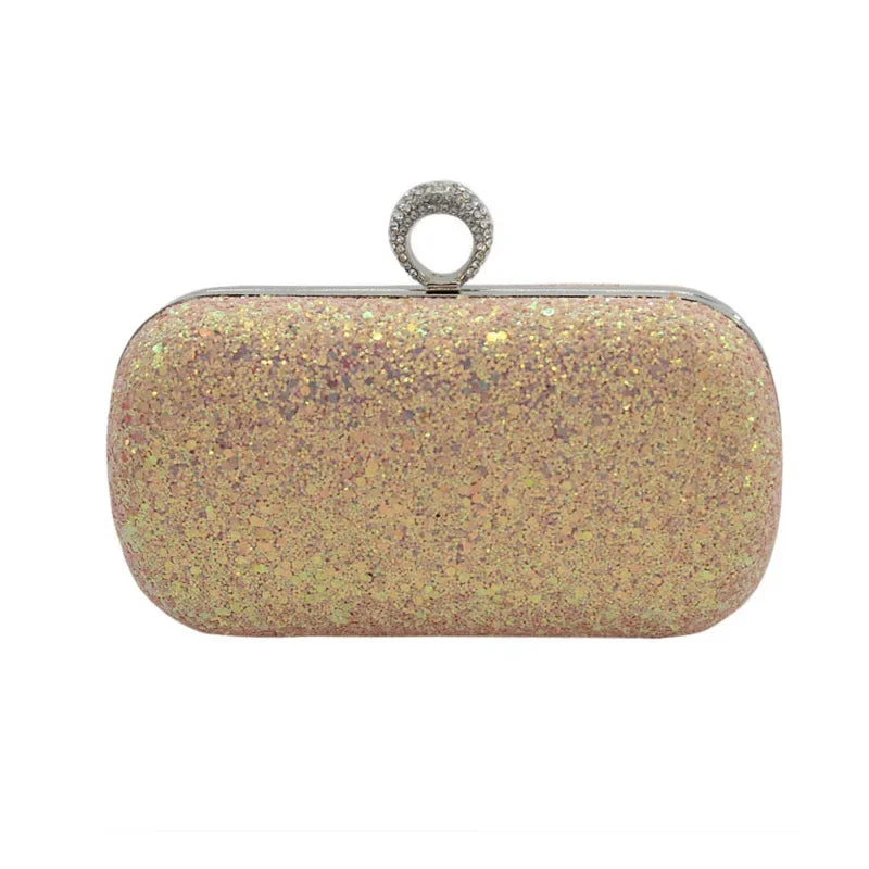 Evening Clutch Purse Women Bling Sequins Handbags 2024 Fashion Luxury Designer Phone Bag Crossbody Party Small Shoulder Bags New