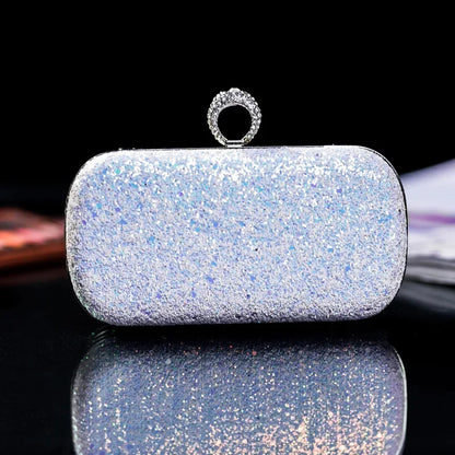 Evening Clutch Purse Women Bling Sequins Handbags 2024 Fashion Luxury Designer Phone Bag Crossbody Party Small Shoulder Bags New
