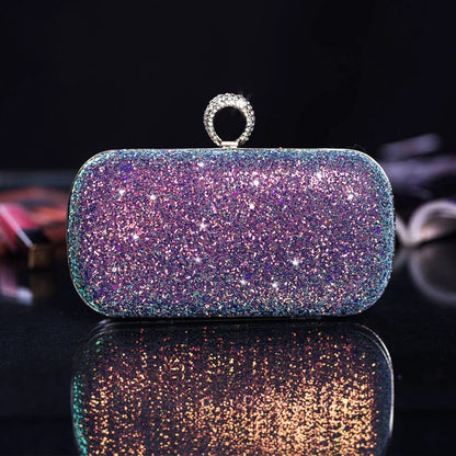 Evening Clutch Purse Women Bling Sequins Handbags 2024 Fashion Luxury Designer Phone Bag Crossbody Party Small Shoulder Bags New