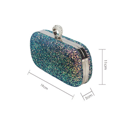 Evening Clutch Purse Women Bling Sequins Handbags 2024 Fashion Luxury Designer Phone Bag Crossbody Party Small Shoulder Bags New
