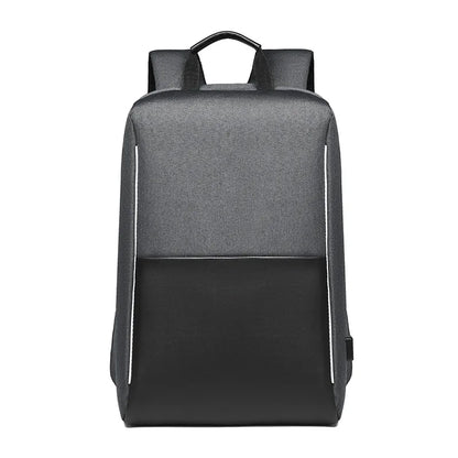 Executive Business Professional Backpack Men 15.6 Inch Laptop with USB Charging Travel Work Multi Functional Office Rucksack