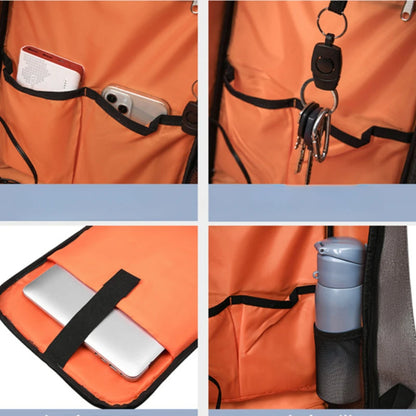Executive Business Professional Backpack Men 15.6 Inch Laptop with USB Charging Travel Work Multi Functional Office Rucksack