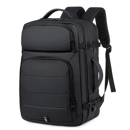 Expandable Men‘s 17 Inch Laptop Backpacks Waterproof Notebook USB Schoolbag Sports Travel School Bag Pack Backpack For Male