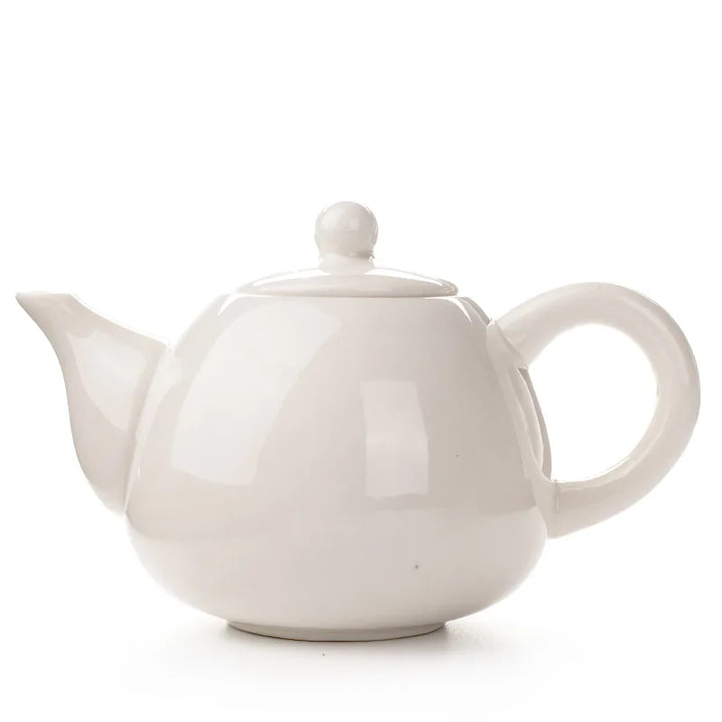 Exquisite Ceramic Kung Fu Tea PotChinese Teapot KettleCoffee Tea SetsChinese Traditions Flower Tea PotPorcelain Teaware