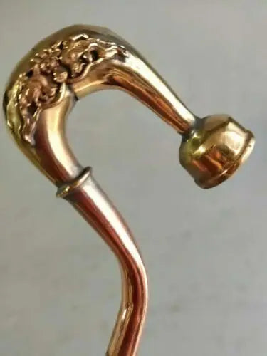 Exquisite Old Chinese brass copper handmade pipe Smoking tools