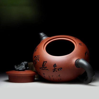 Exquisite Yixing Purple Clay Teapot Handmade Raw Ore Beauty Pot Household Zisha Tea Infuser Chinese Tea Ceremony Supplies 350ml