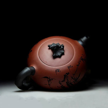 Exquisite Yixing Purple Clay Teapot Handmade Raw Ore Beauty Pot Household Zisha Tea Infuser Chinese Tea Ceremony Supplies 350ml