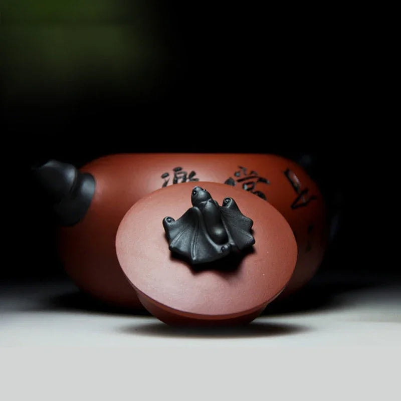 Exquisite Yixing Purple Clay Teapot Handmade Raw Ore Beauty Pot Household Zisha Tea Infuser Chinese Tea Ceremony Supplies 350ml