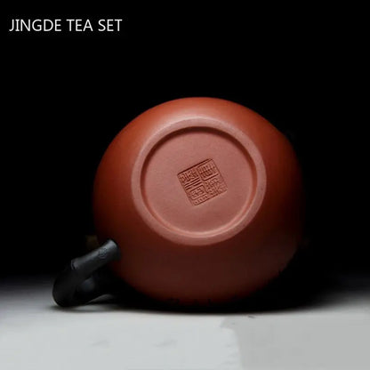 Exquisite Yixing Purple Clay Teapot Handmade Raw Ore Beauty Pot Household Zisha Tea Infuser Chinese Tea Ceremony Supplies 350ml