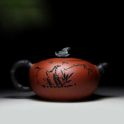 Exquisite Yixing Purple Clay Teapot Handmade Raw Ore Beauty Pot Household Zisha Tea Infuser Chinese Tea Ceremony Supplies 350ml
