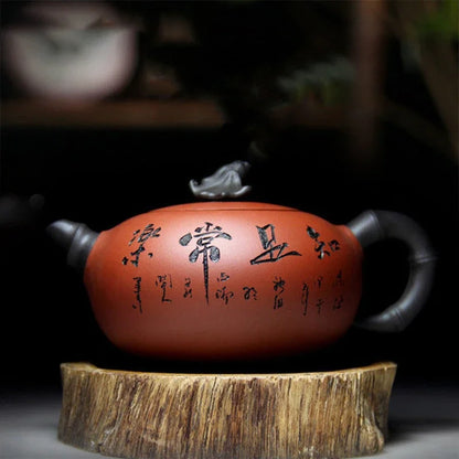 Exquisite Yixing Purple Clay Teapot Handmade Raw Ore Beauty Pot Household Zisha Tea Infuser Chinese Tea Ceremony Supplies 350ml