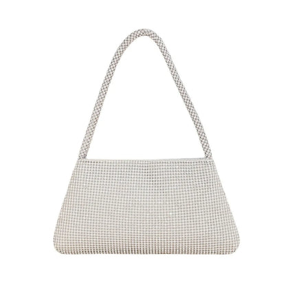 Exquisite for Rhinestone Evening Bag Clutch Purses Crystal Underarm Shoulder Bag Handbag for Women Girl Family Members